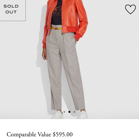 Brand new Coach wool pants size4 - Picture 1 of 5